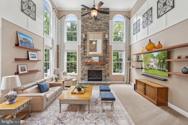 Fireplace, Interior, Living room, Stone Walls
