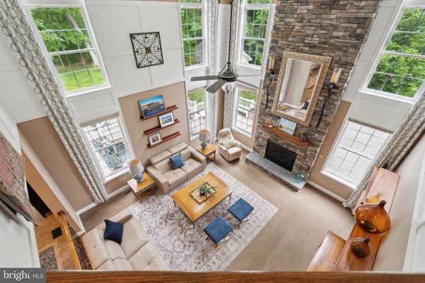 Fireplace, Interior, Living room, Stone Walls, Wood Texture Flooring