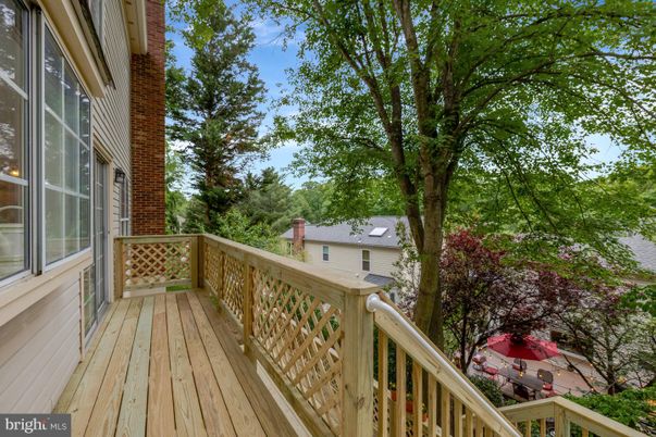 Exterior, Wood Texture Flooring