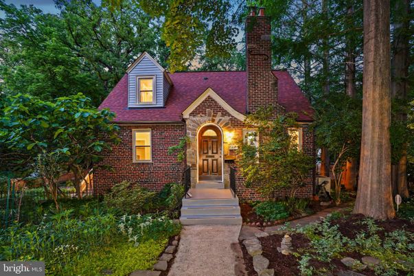 Exterior, Facade, Brick Facade, Tudor Revival