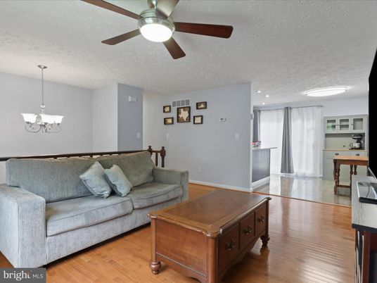 Chandelier, Interior, Kitchen, Living room, Recessed Lighting, Wood Texture Flooring