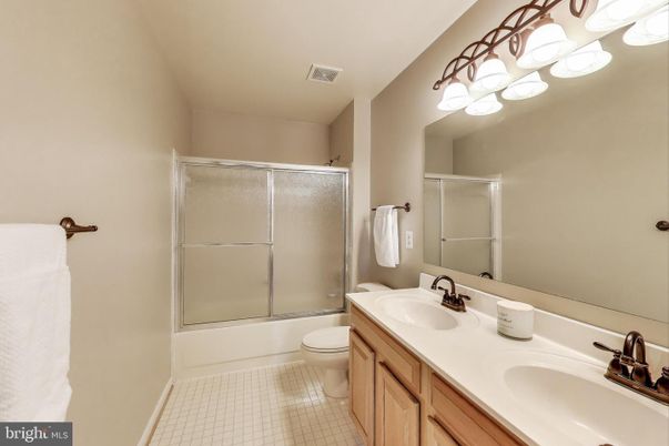 Bathroom, Dual Sink Vanities, Glass Shower, Interior