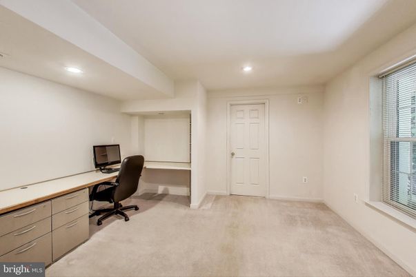 Home Office, Interior, Recessed Lighting