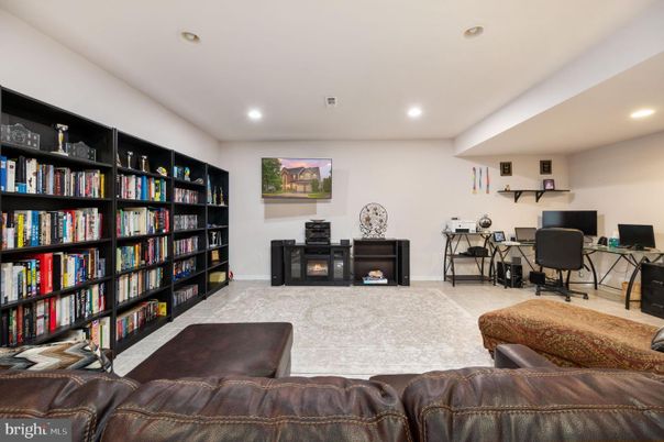 Home Office, Interior, Recessed Lighting