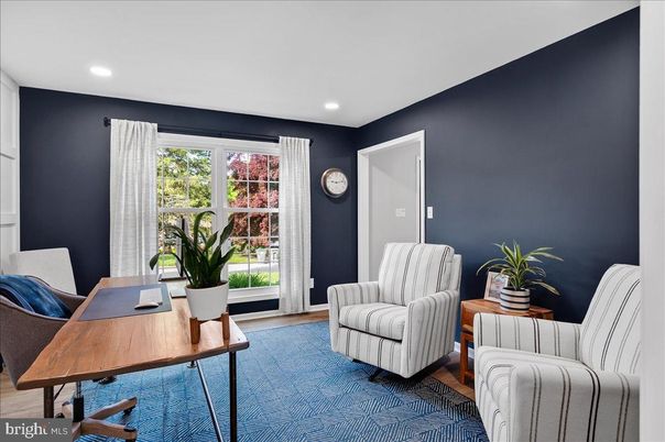 Home Office, Interior, Recessed Lighting