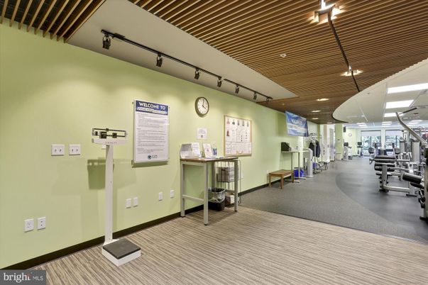 Fitness Equipment, Gym, Interior, Recessed Lighting
