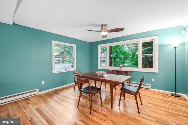 Dining room, Interior, Wood Texture Flooring