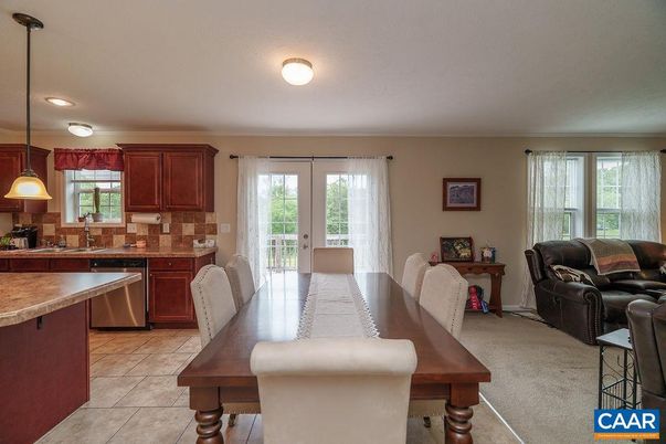 Dining room, Interior, Kitchen, Living room, Pendant Lights