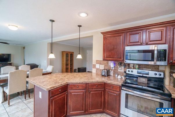Dining room, Interior, Kitchen, Pendant Lights, Recessed Lighting