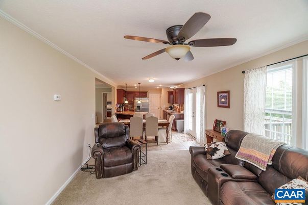 Dining room, Interior, Kitchen, Living room, Pendant Lights