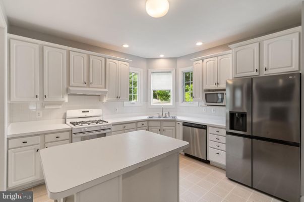 Interior, Kitchen, Recessed Lighting, Stainless Steel Appliances