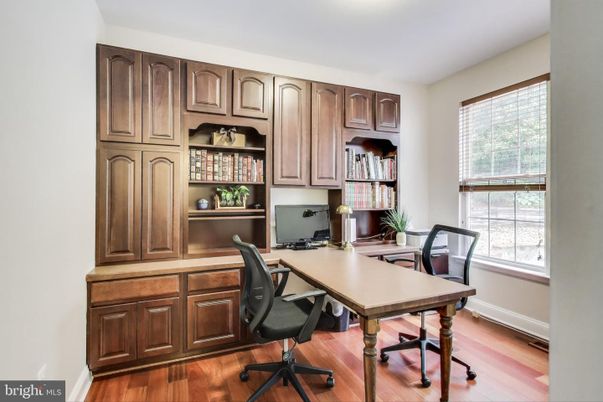 Home Office, Interior, Wood Texture Flooring