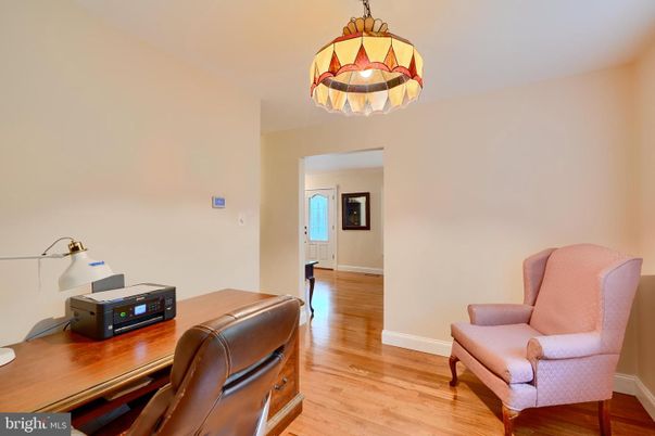 Chandelier, Home Office, Interior, Wood Texture Flooring