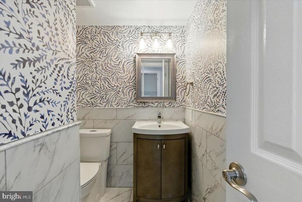 Bathroom, Interior, Marble Walls