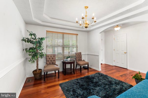 Chandelier, Interior, Wood Texture Flooring