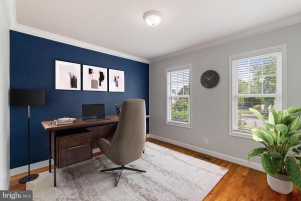 Home Office, Interior, Wood Texture Flooring