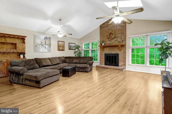 Fireplace, Interior, Living room, Stone Walls, Wood Texture Flooring