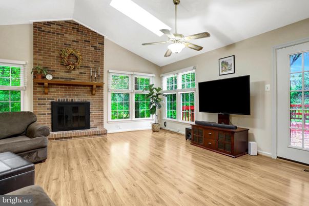 Fireplace, Interior, Stone Walls, Wood Texture Flooring