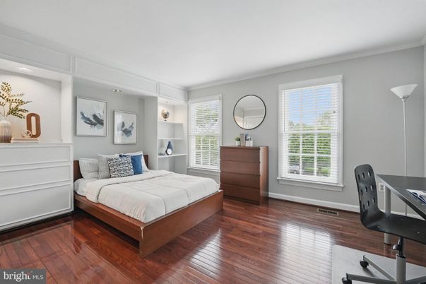Bedroom, Home Office, Interior, Wood Texture Flooring