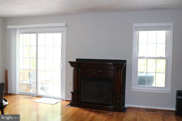 Fireplace, Interior, Wood Texture Flooring
