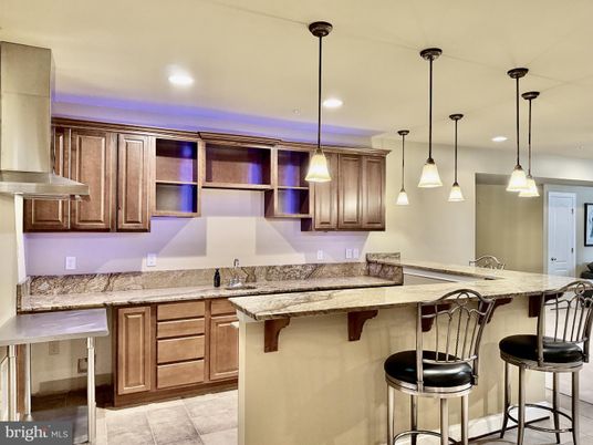Interior, Kitchen, Pendant Lights, Recessed Lighting