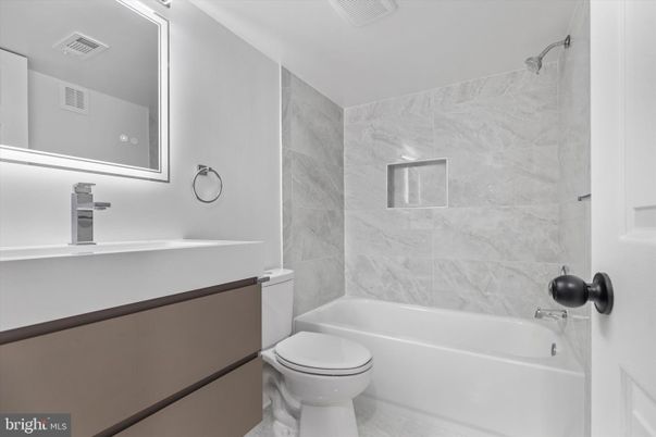 Bathroom, Interior, Marble Walls