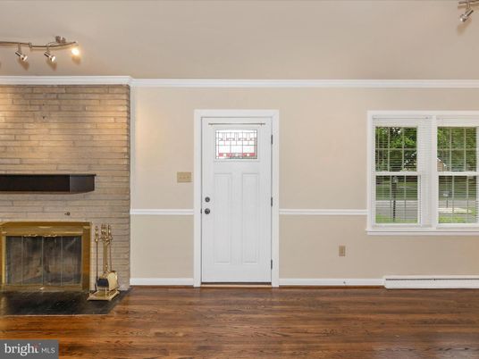 Fireplace, Interior, Wood Texture Flooring