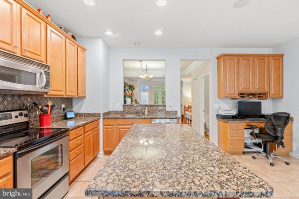 Chandelier, Interior, Kitchen, Recessed Lighting