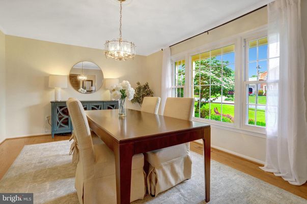 Chandelier, Dining room, Interior, Pendant Lights, Wood Texture Flooring