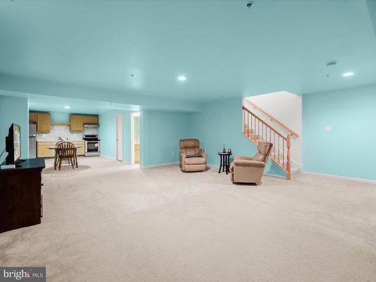 Empty room, Interior, Kitchen, Recessed Lighting