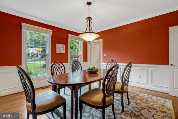 Dining room, Interior, Wood Texture Flooring
