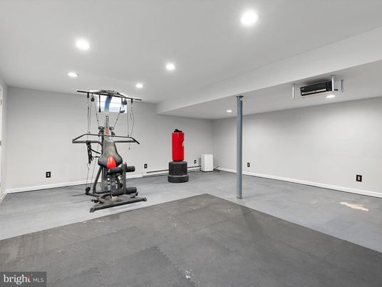 Fitness Equipment, Interior, Recessed Lighting