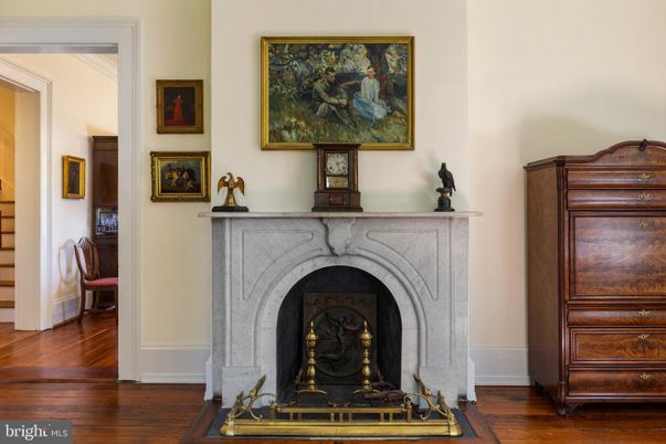 Fireplace, Interior, Wood Texture Flooring