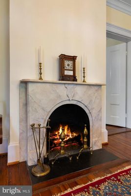 Fireplace, Interior, Wood Texture Flooring