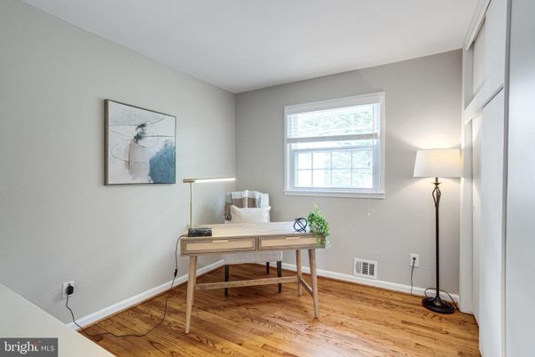 Bedroom, Home Office, Interior, Wood Texture Flooring