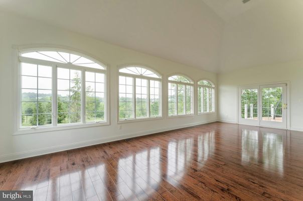 Empty room, Interior, Wood Texture Flooring