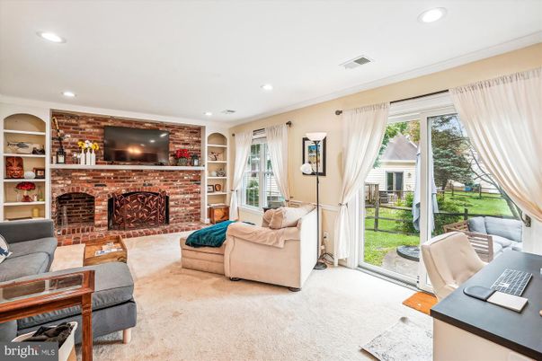 Fireplace, Interior, Living room, Recessed Lighting, Stone Walls