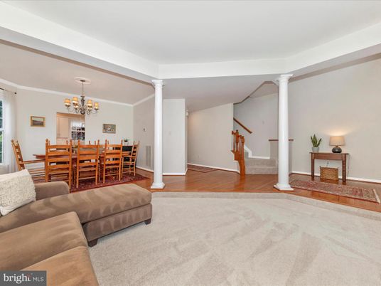 Chandelier, Dining room, Interior, Living room, Wood Texture Flooring