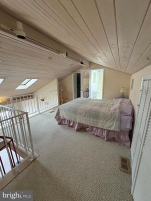Bedroom, Interior, Wooden Ceilings