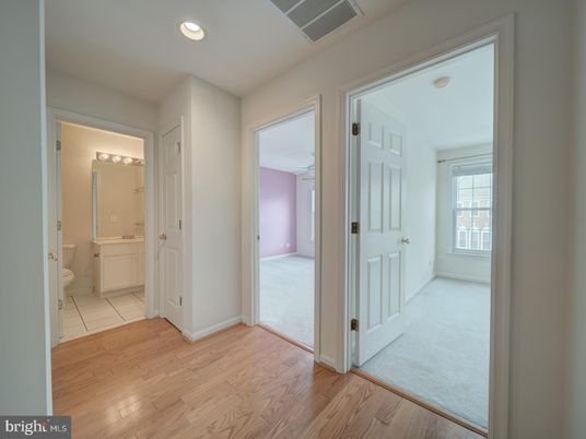 Bathroom, Interior, Recessed Lighting, Wood Texture Flooring