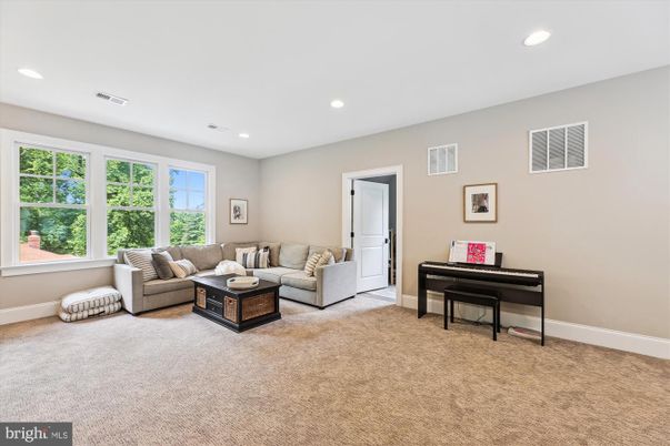 Interior, Living room, Piano, Recessed Lighting