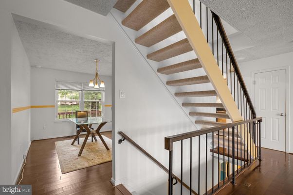 Home Office, Interior, Pendant Lights, Wood Texture Flooring
