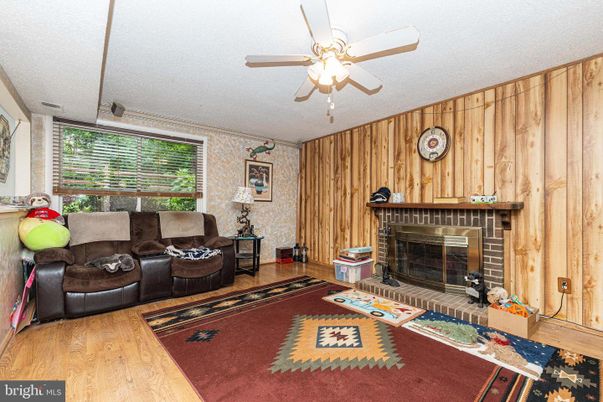 Fireplace, Interior, Wood Texture Flooring, Wooden Walls
