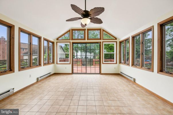Empty room, Interior, Sun Room
