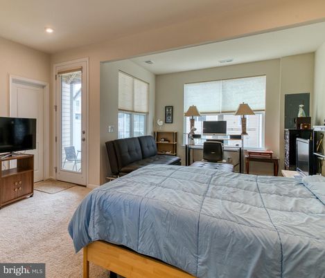 Bedroom, Home Office, Interior, Recessed Lighting