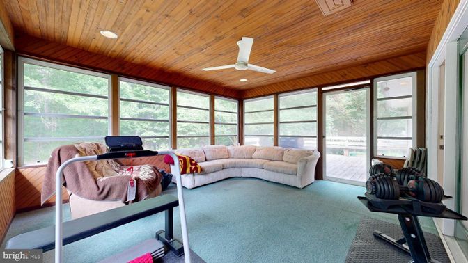 Interior, Recessed Lighting, Sun Room, Wooden Ceilings