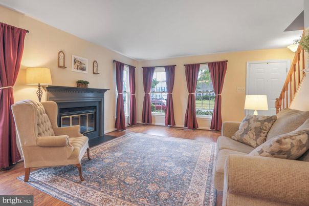 Fireplace, Interior, Wood Texture Flooring