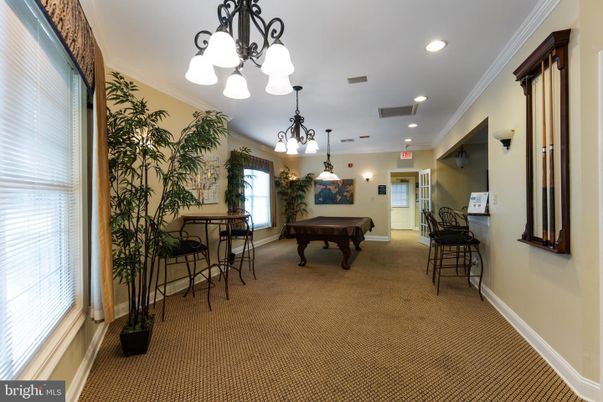 Billiard Table, Chandelier, Game Room, Interior, Pendant Lights, Recessed Lighting