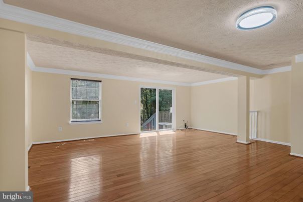 Empty room, Interior, Wood Texture Flooring