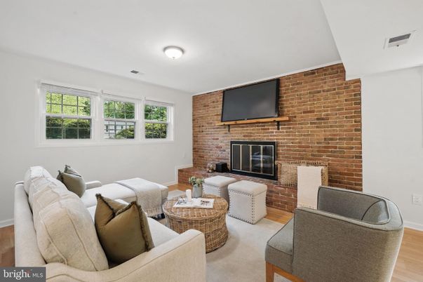 Fireplace, Interior, Living room, Stone Walls, Wood Texture Flooring